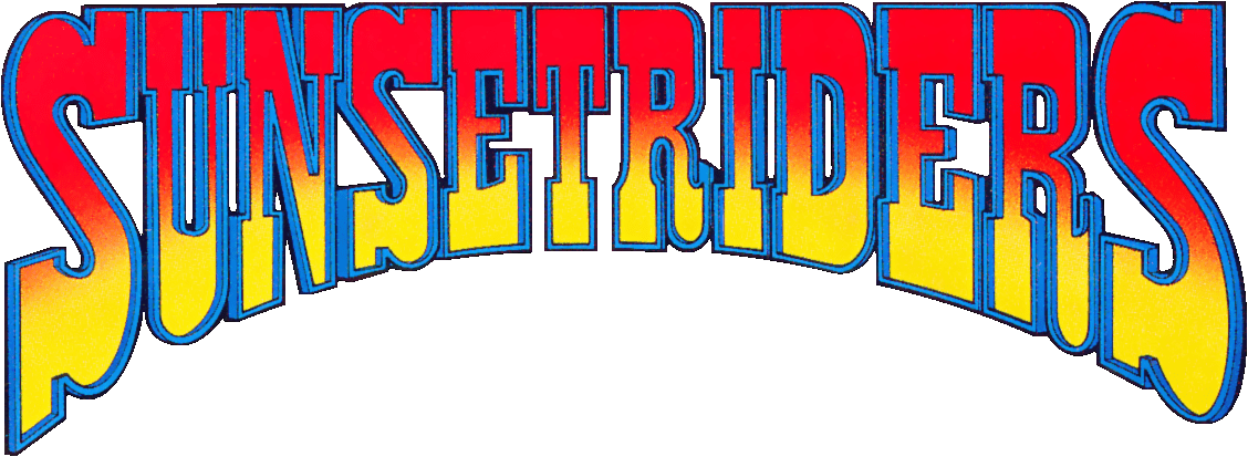 Sunset Riders logo for Super Nintendo